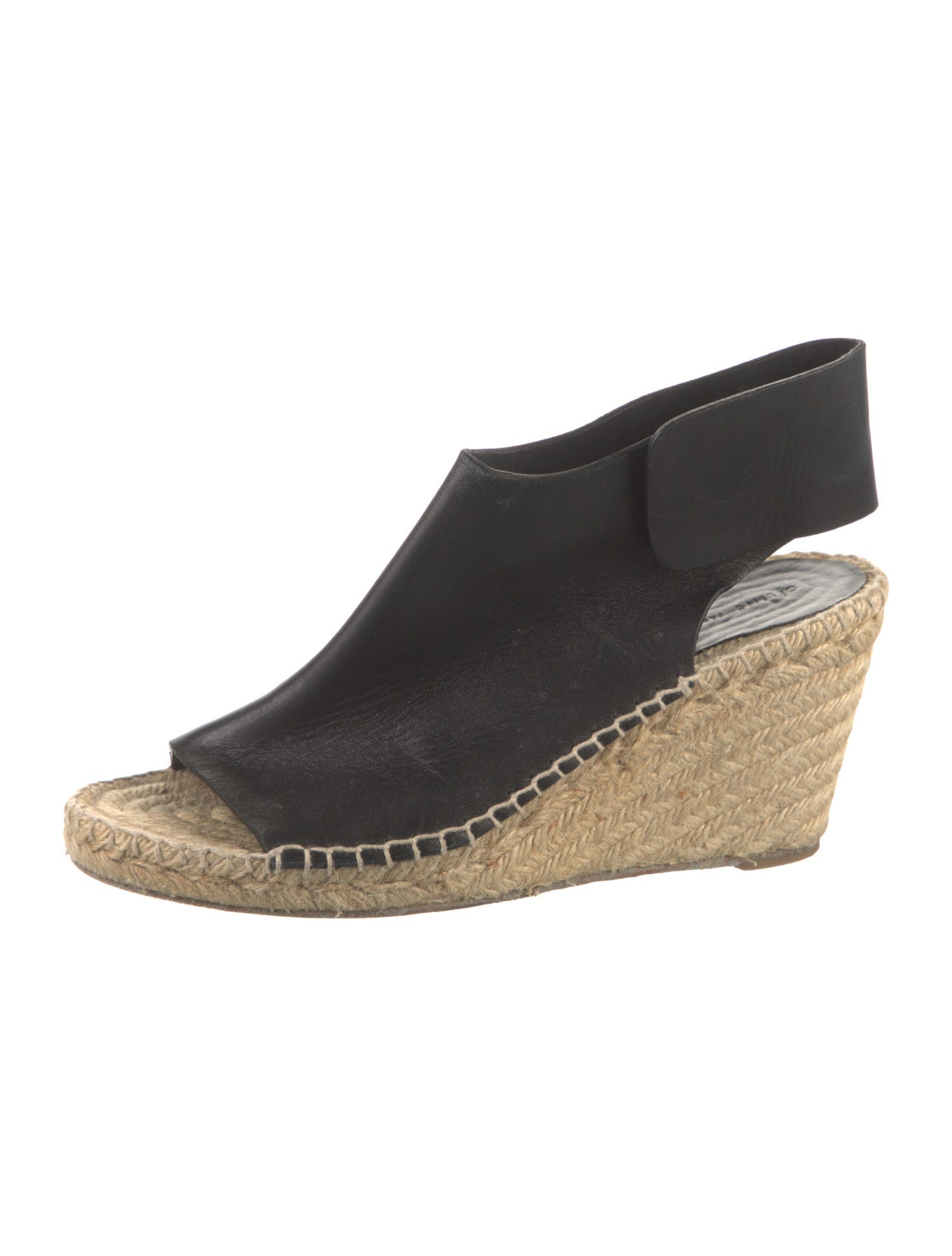 Celine Leather Braided Accents Espadrilles